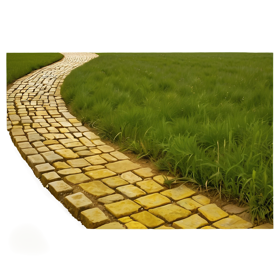 Yellow Brick Road In Moonlight Png Eyy78 PNG Image