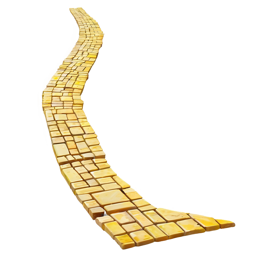 Yellow Brick Road In Moonlight Png Gsx PNG Image