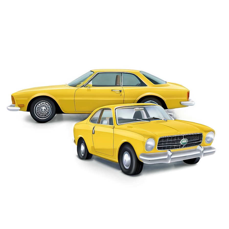 Yellow Car Illustration Png Sxa5 PNG Image