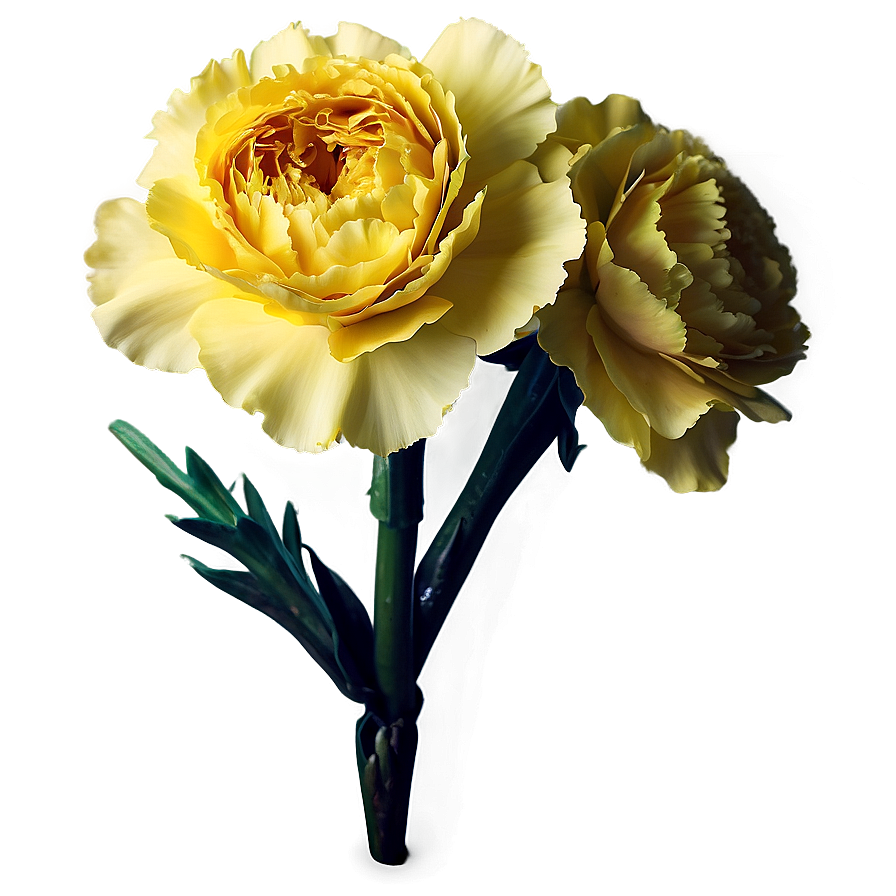 Yellow Carnation Arrangement Png 44 PNG Image