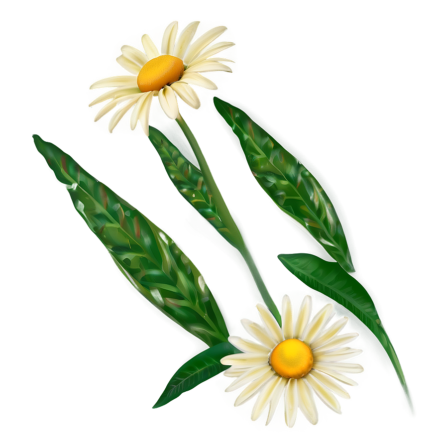 Yellow Daisy Summer Theme Png Ixb PNG Image