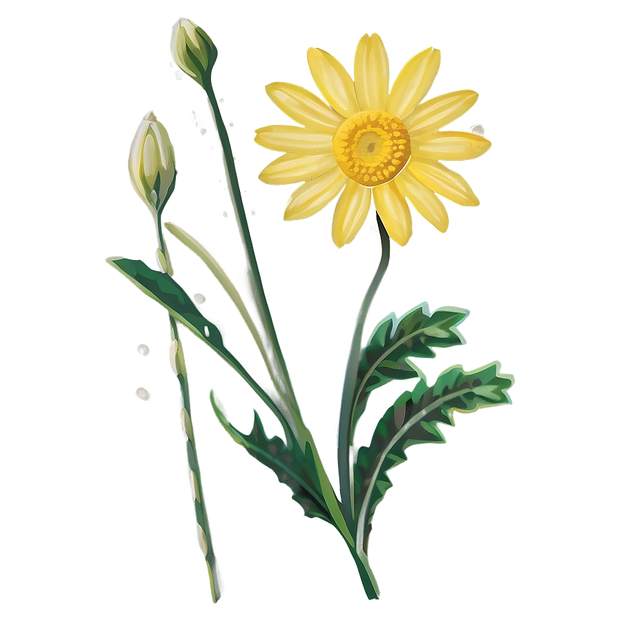 Yellow Daisy Transparent Background Png Tng37 PNG Image