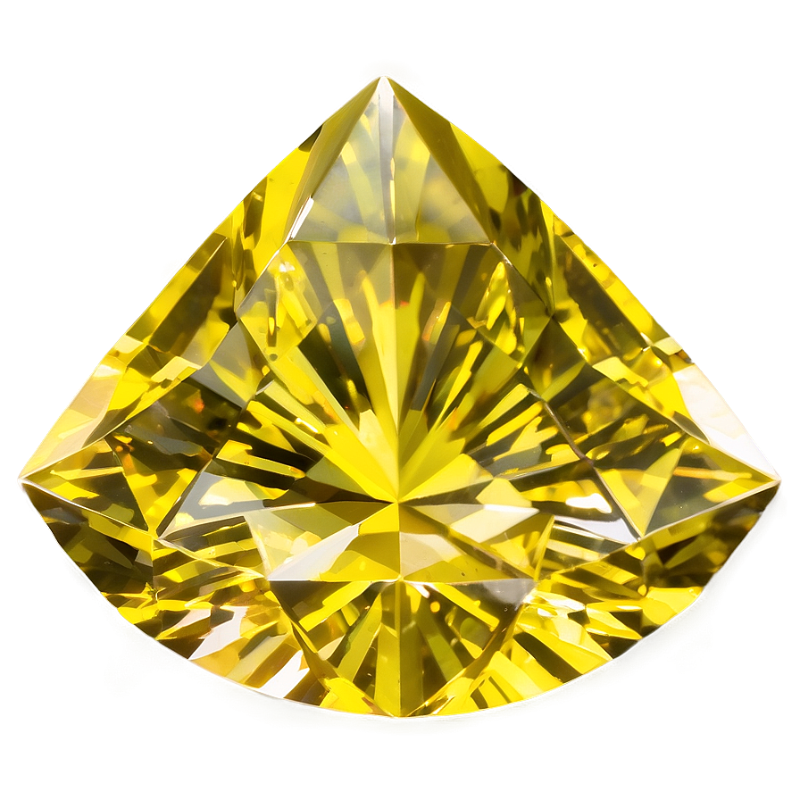 Yellow Diamond Close-up Png Sbm PNG Image