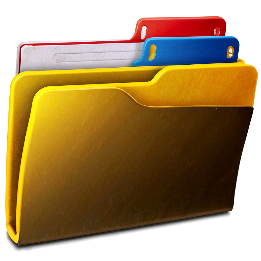 Yellow Folder Png 05252024 PNG Image