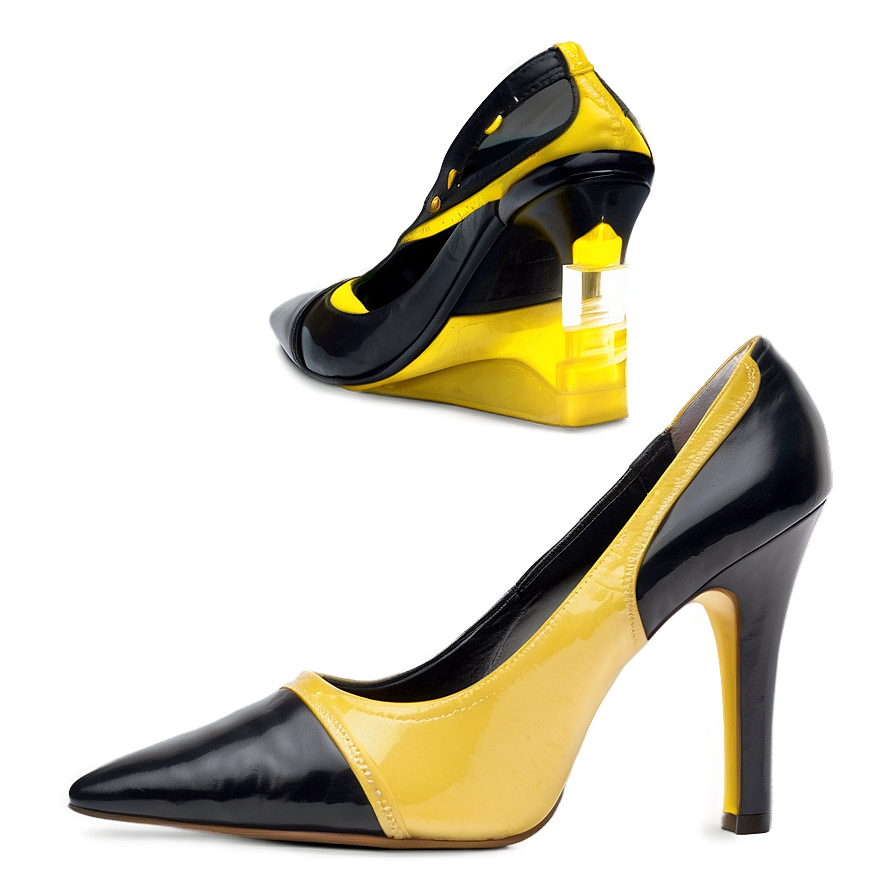 Yellow High Heels Png Upp PNG Image