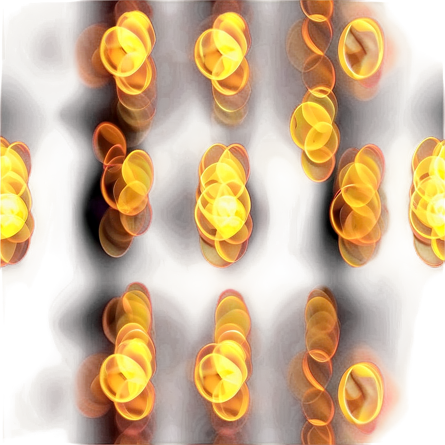 Yellow Light Bokeh Effect Png Qpn70 PNG Image