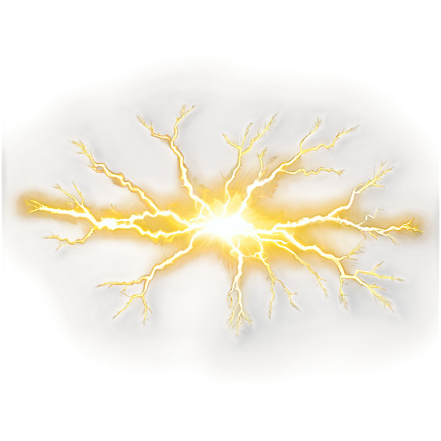 Yellow Lightning Flare Png Pke PNG Image