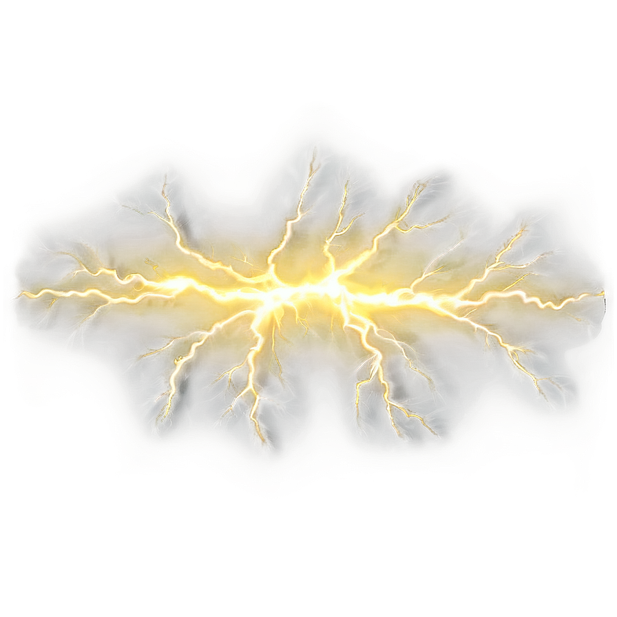 Yellow Lightning Glow Png Lgf PNG Image