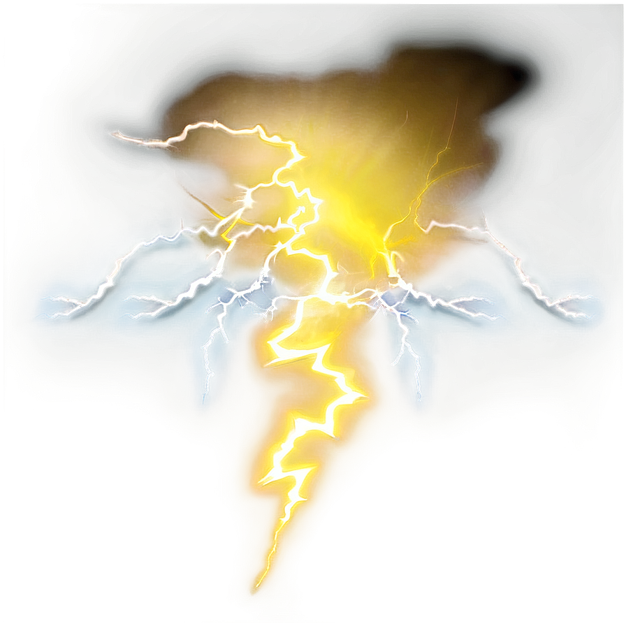 Yellow Lightning Path Png 1 PNG Image