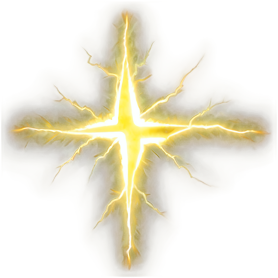 Yellow Lightning Power Png Wvu26 PNG Image