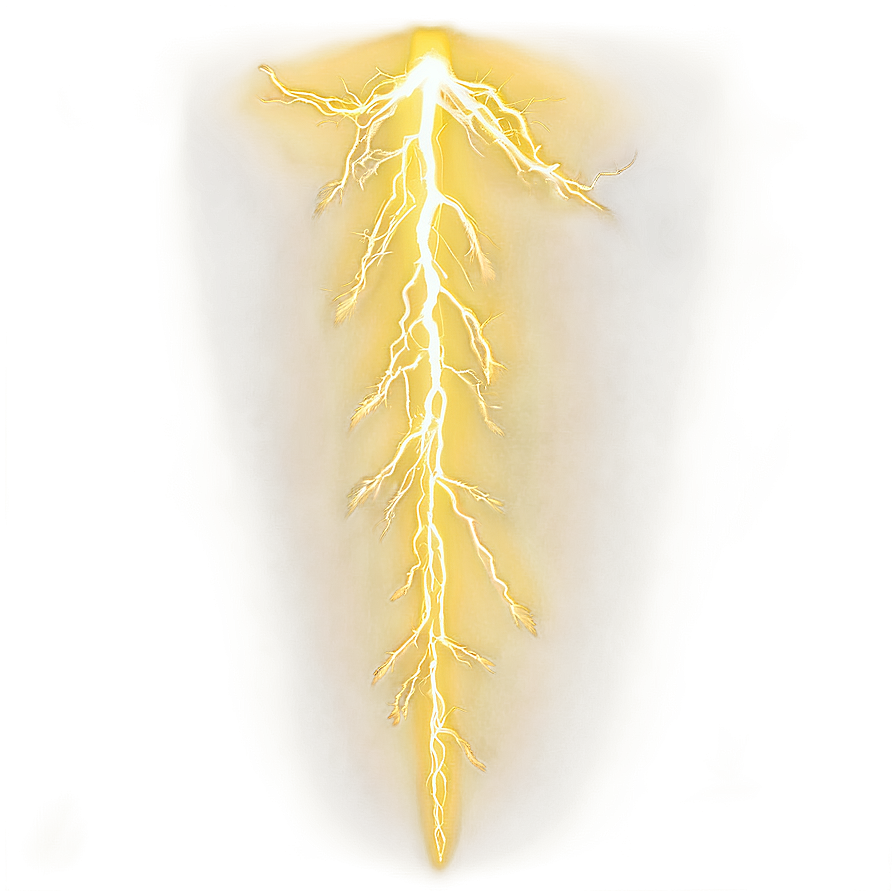 Yellow Lightning Ray Png 18 PNG Image