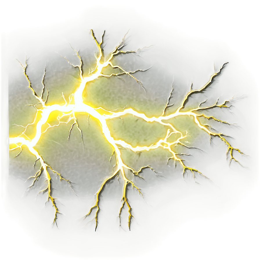 Yellow Lightning Vein Png 7 PNG Image