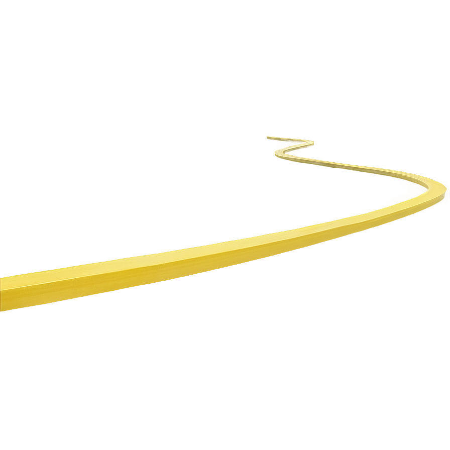 Yellow Line A PNG Image