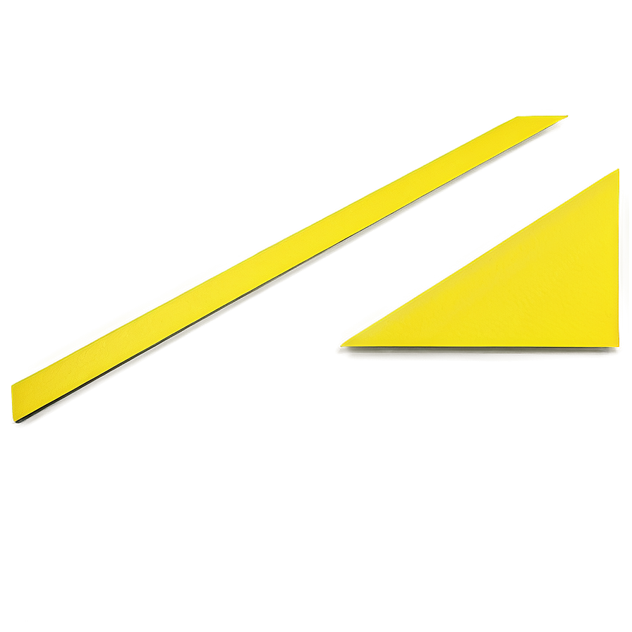 Yellow Line B PNG Image