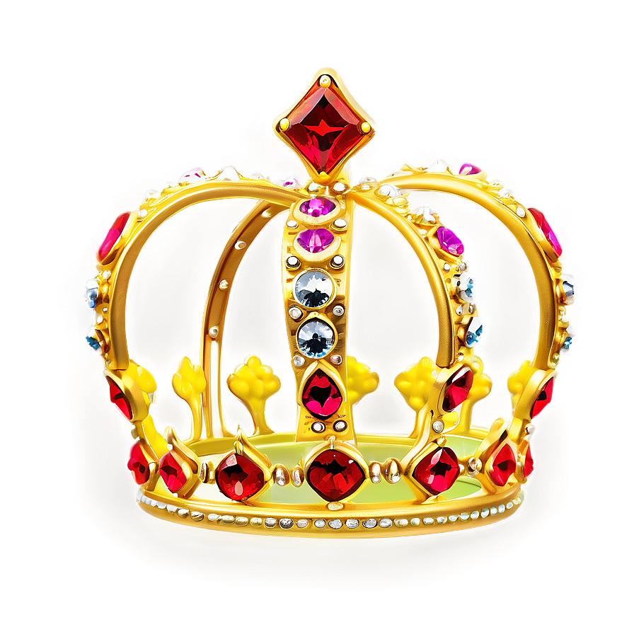 Yellow Neon Crown Png 06272024 PNG Image