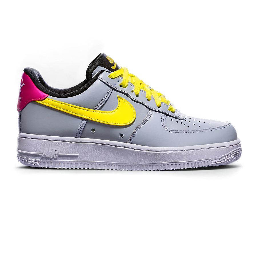 Yellow Nike Air Force 1 Png 06262024 PNG Image