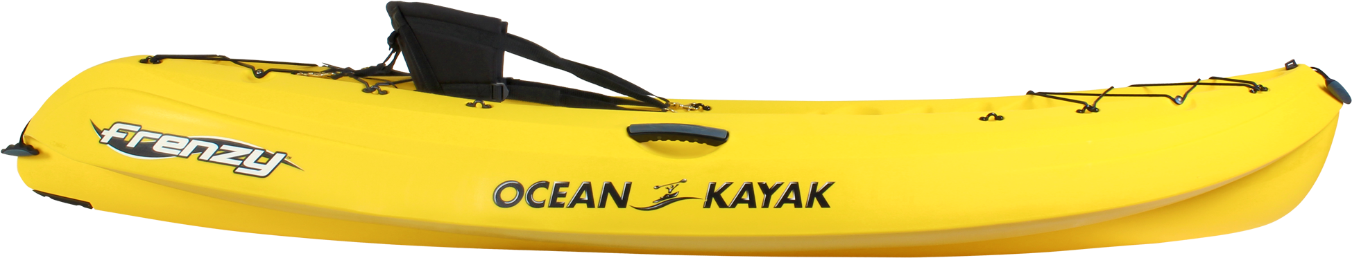 Yellow Ocean Kayak Frenzy Model PNG Image