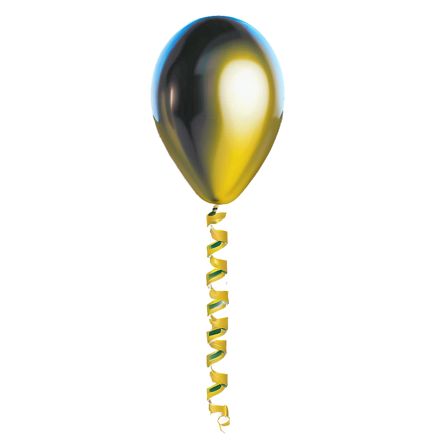 Yellow Party Balloon Png 06262024 PNG Image