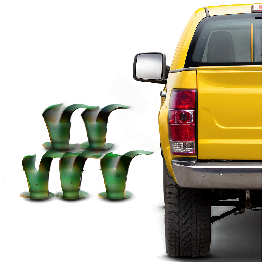 Yellow Pickup Truck Png 06252024 PNG Image