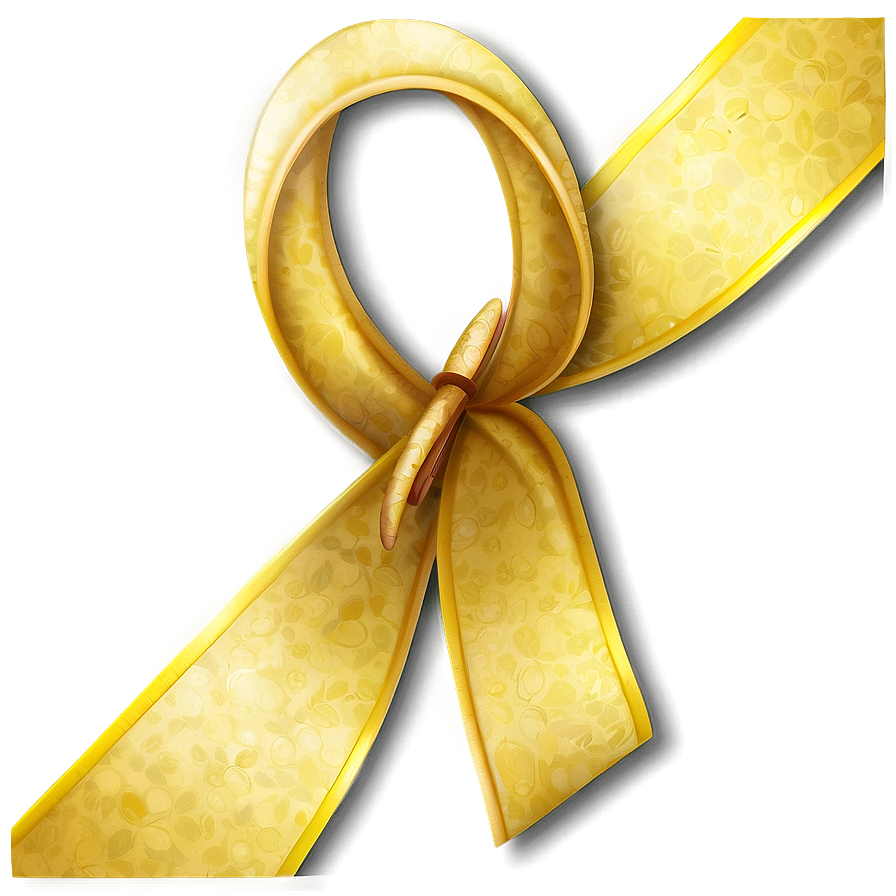 Yellow Ribbon Border Png 06262024 PNG Image