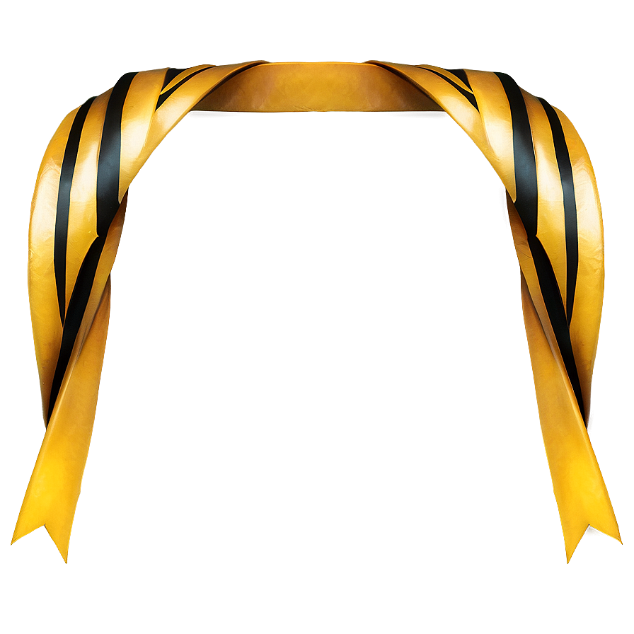 Yellow Ribbon Border Png Jme73 PNG Image