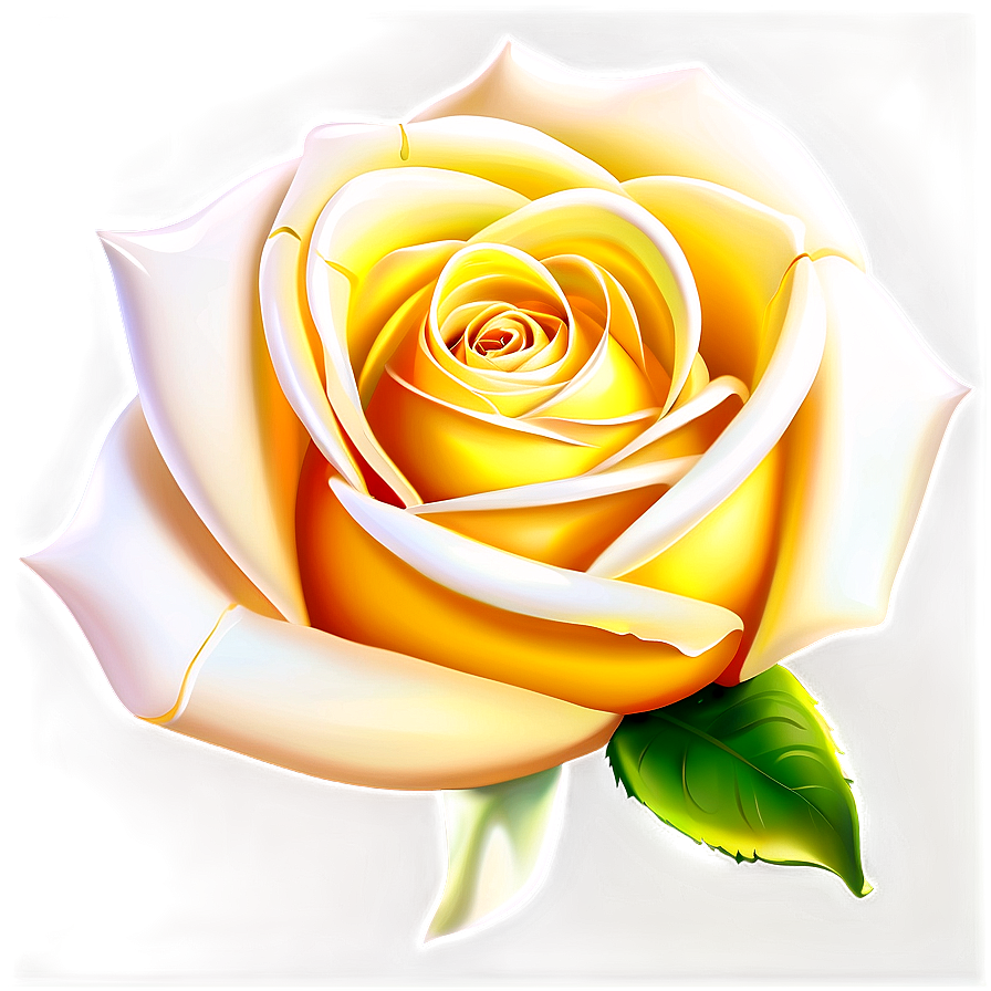 Yellow Rose Elegance Png 06252024 PNG Image