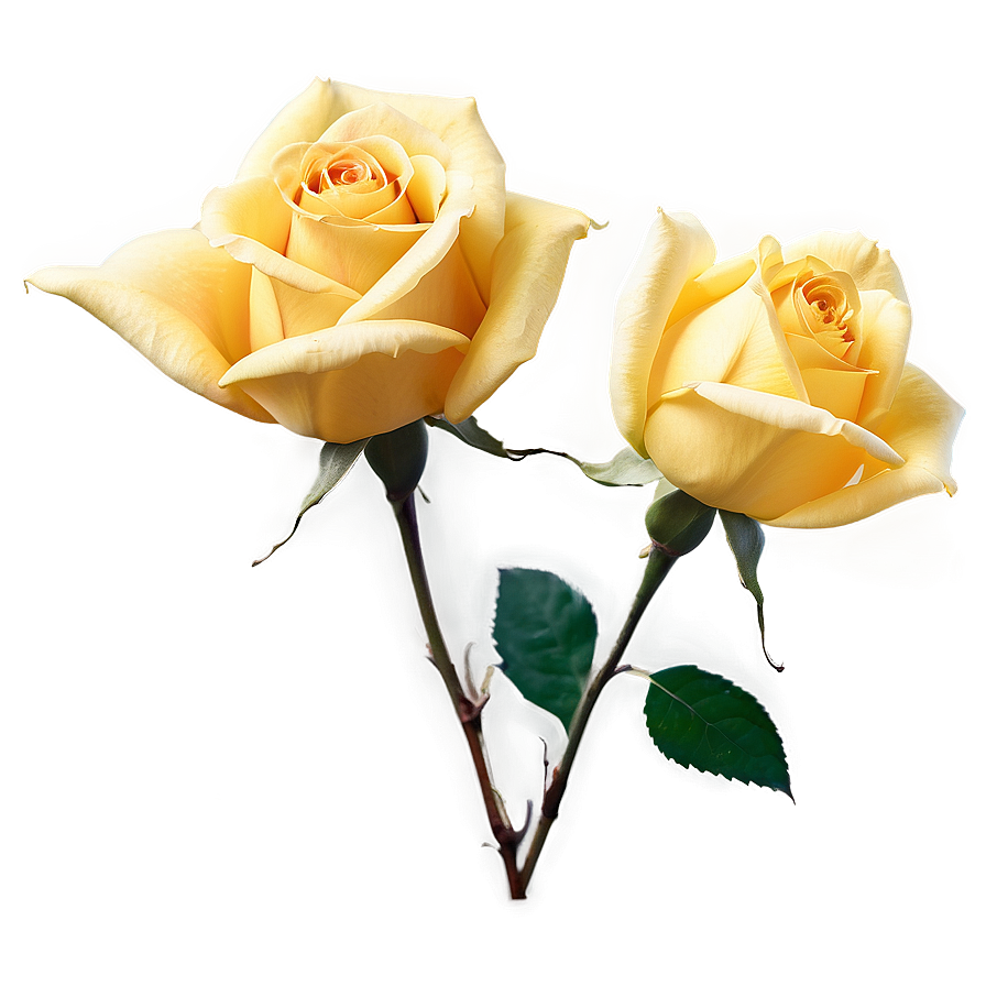 Yellow Rose Petals Png Jna PNG Image