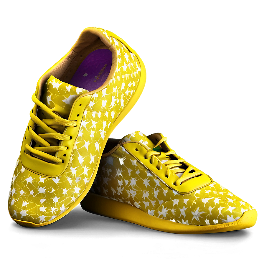 Yellow Sneakers Png Rbm PNG Image