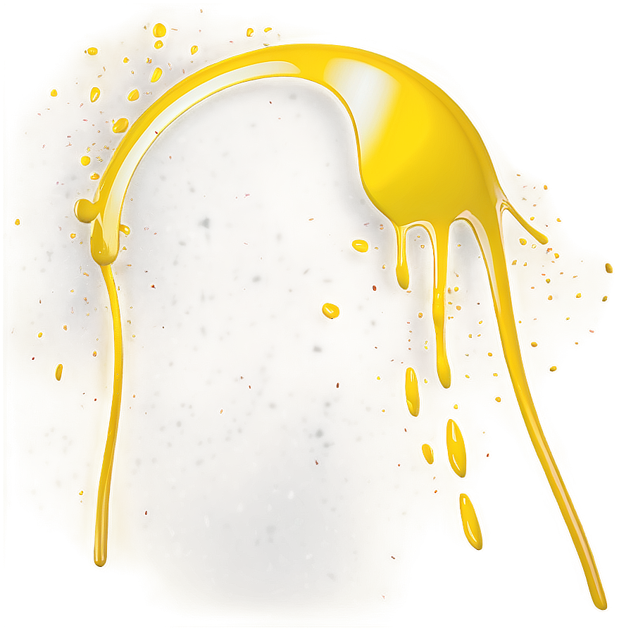 Yellow Splat Png Irm PNG Image