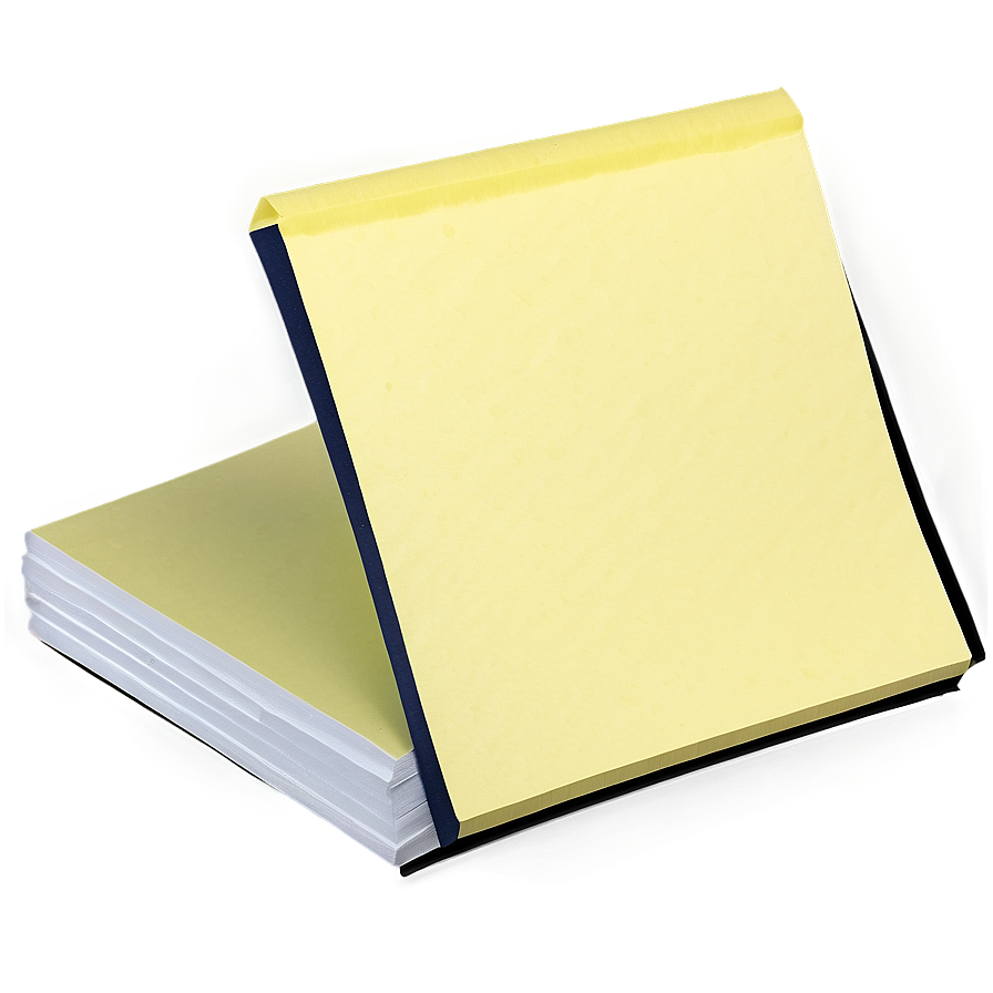 Yellow Sticky Paper Note Png 60 PNG Image