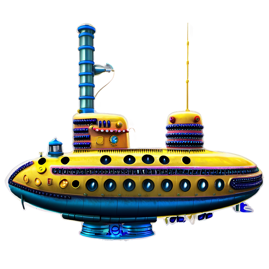 Yellow Submarine Expedition Png Yjh8 PNG Image