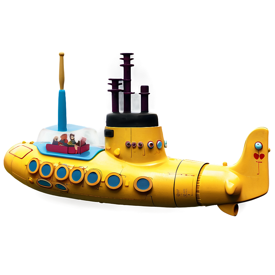 Yellow Submarine Png Wpj PNG Image