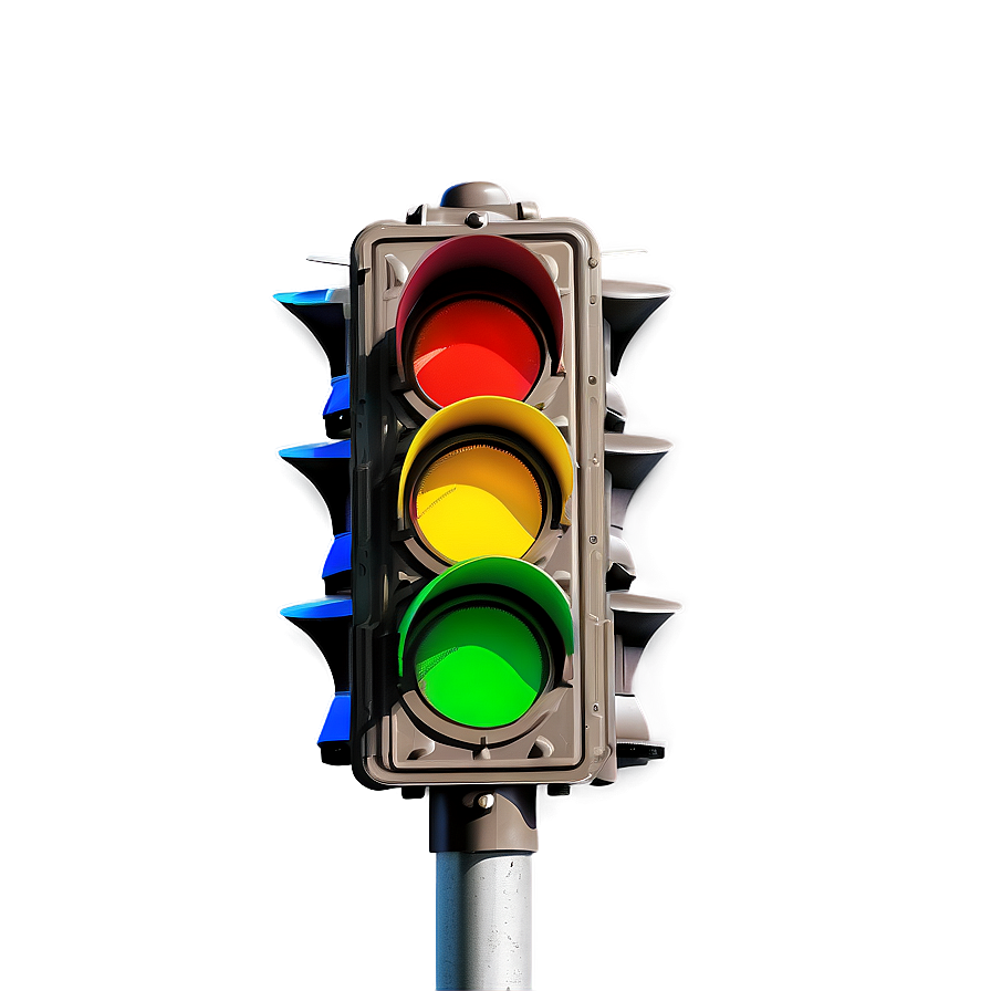 Yellow Traffic Light Icon Png 20 PNG Image