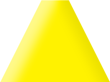 Yellow Triangle Graphic PNG Image