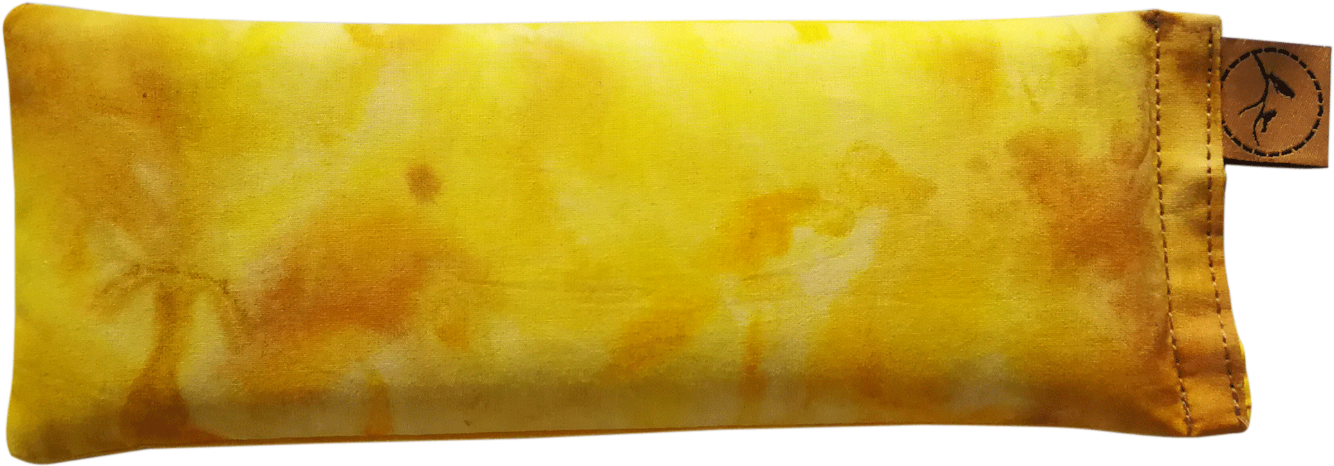 Yellow Watercolor Pencil Case PNG Image