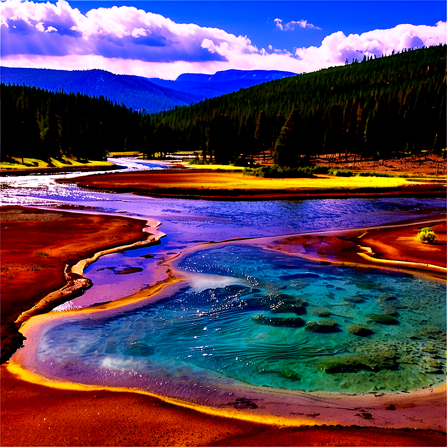 Yellowstone National Park Png Uvr PNG Image