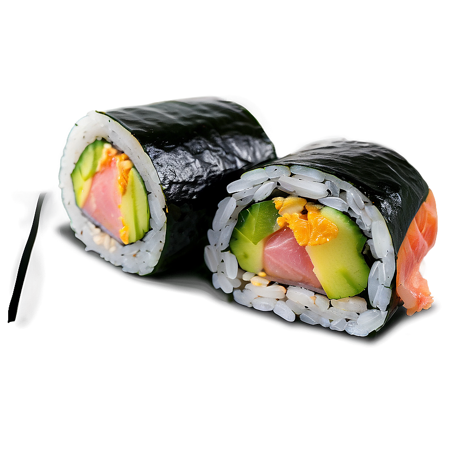 Yellowtail Sushi Roll Png 91 PNG Image