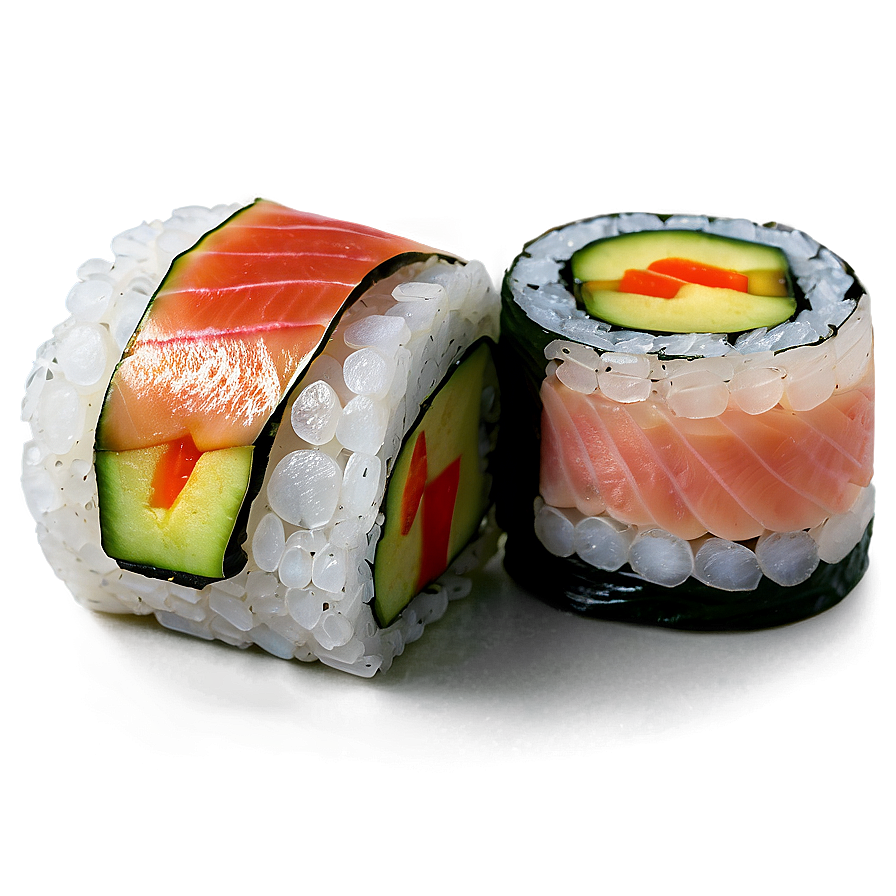 Yellowtail Sushi Roll Png Ost PNG Image