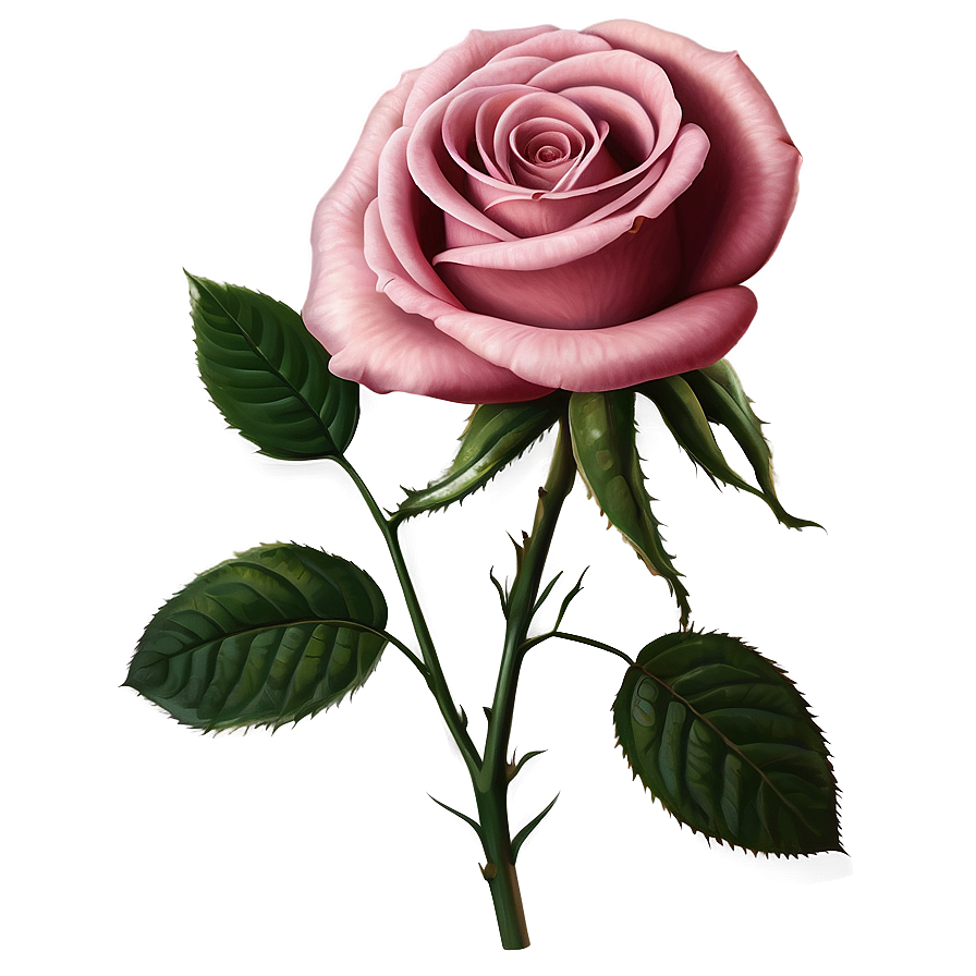 Yesteryear Rose Png Pdx42 PNG Image