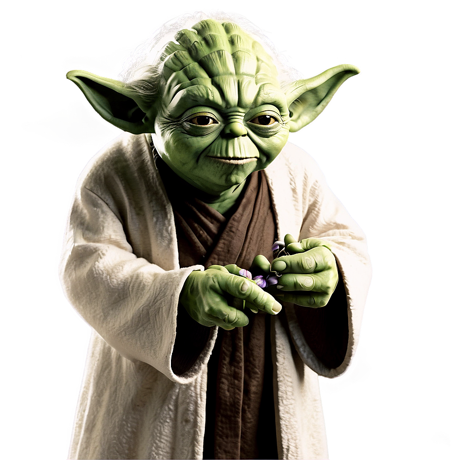 Yoda Classic Pose Png 63 PNG Image