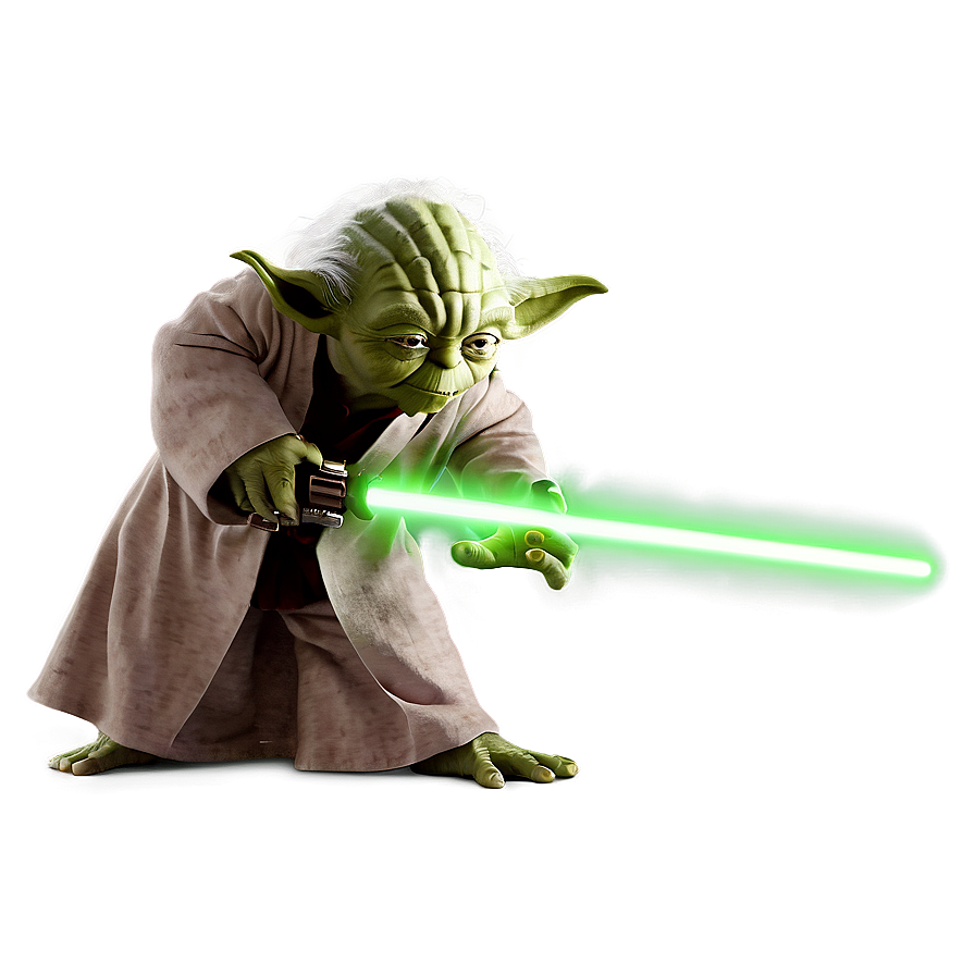 Yoda Force Pose Png Qyn13 PNG Image