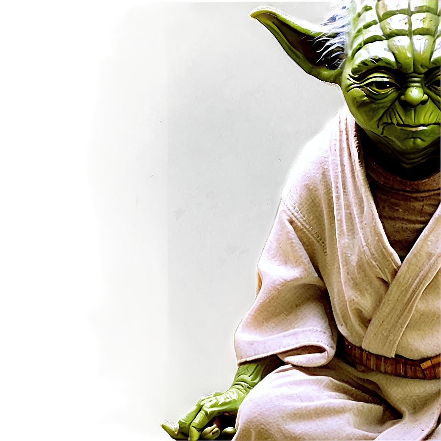 Yoda In Meditation Png Edm PNG Image