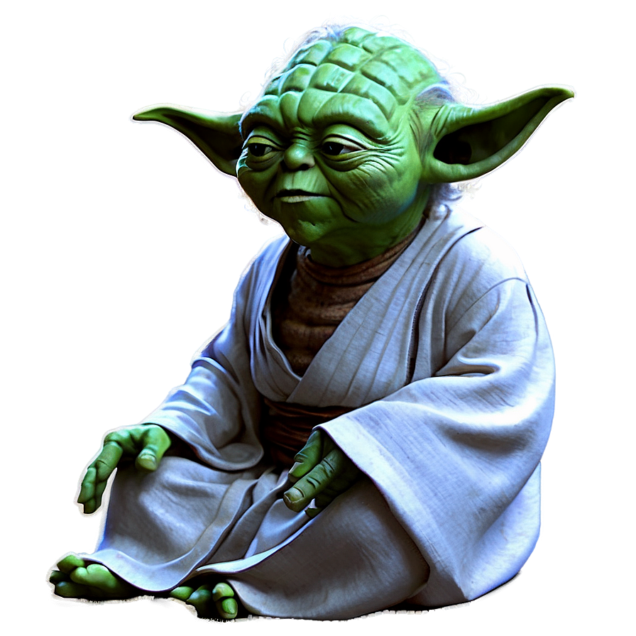 Yoda In Meditation Png Rqv PNG Image