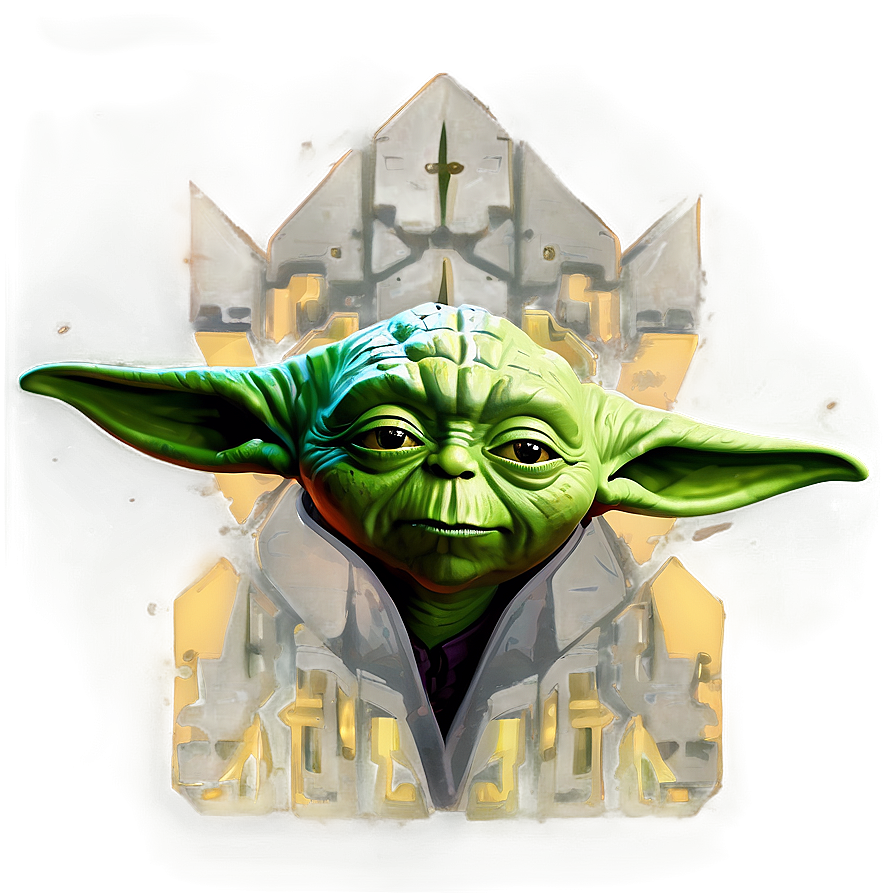 Yoda Star Wars Emblem Png Fag PNG Image