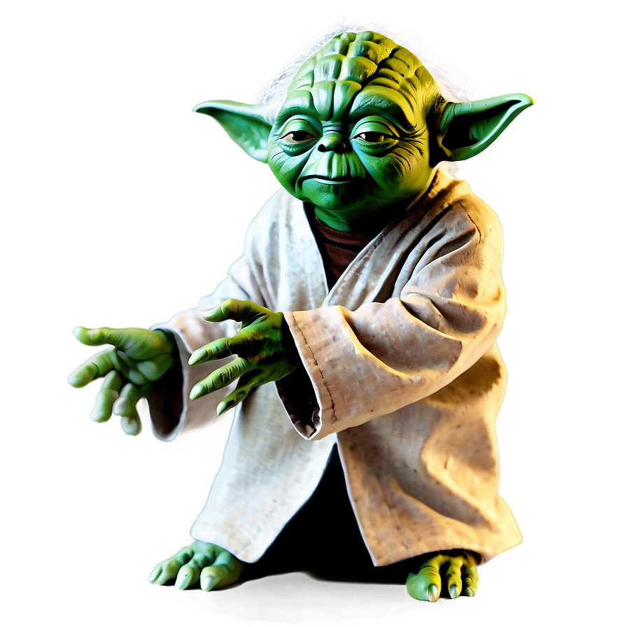 Yoda Vintage Art Png 05232024 PNG Image