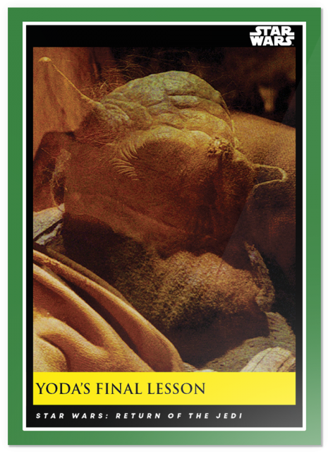 Yodas Final Lesson Returnofthe Jedi PNG Image