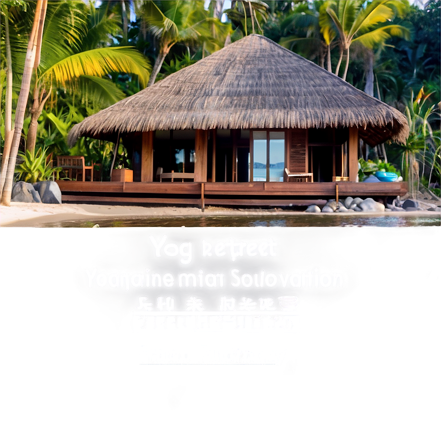 Yoga Retreat Vacation Png Pmt64 PNG Image