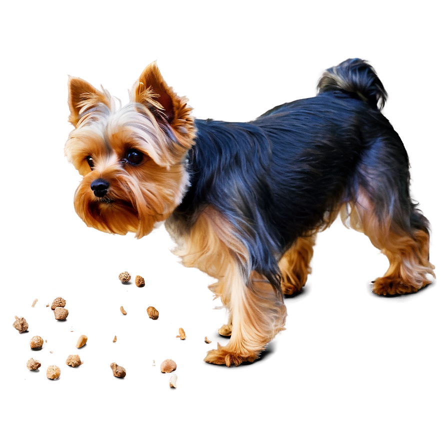 Yorkie In Action Png Cmf1 PNG Image