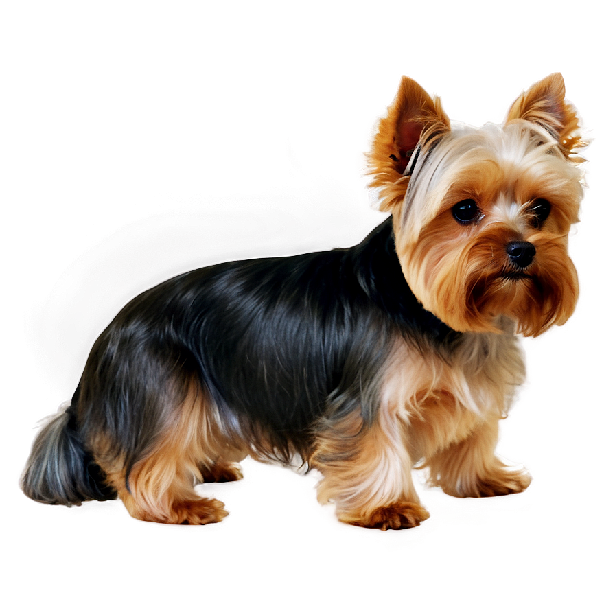 Yorkie Sitting Png Pci PNG Image