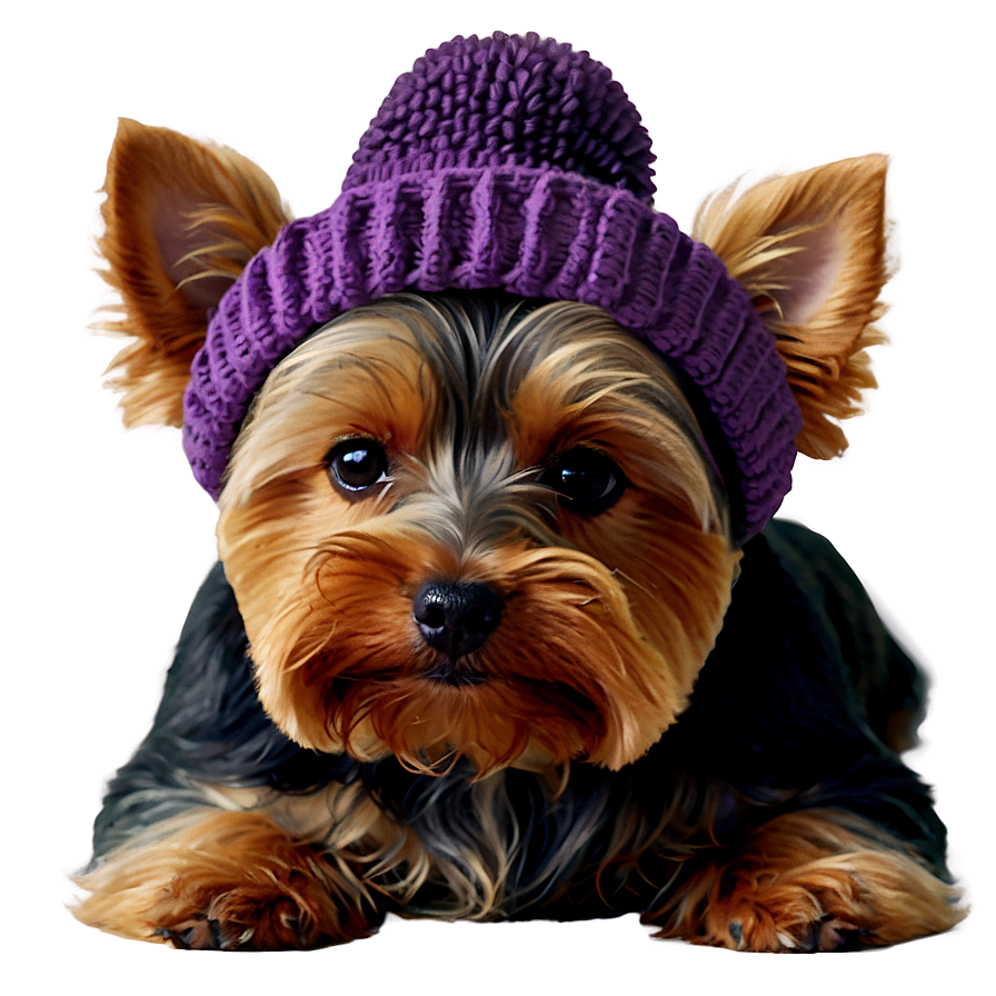 Yorkie With Hat Png Nxk PNG Image